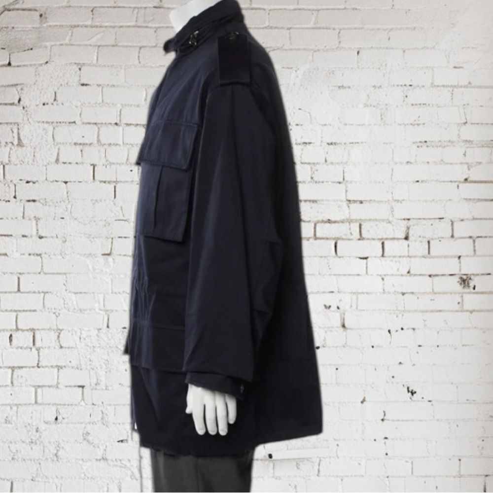 AMI Alexandre‎ Mattiussi Blue Parka Men’s Size S - Picture 5 of 10